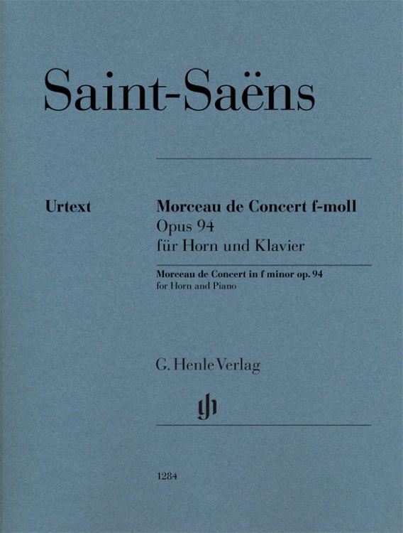 Produktbild: Camille Saint-Sa&euml;ns - Morceau de Concert f-moll op. 94