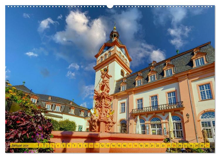 Produktbild: Ein Blick auf Weilburg an der Lahn (Wandkalender 2026 DIN A2 quer), CALVENDO Monatskalender