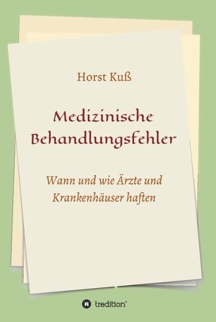 Produktbild: Medizinische Behandlungsfehler