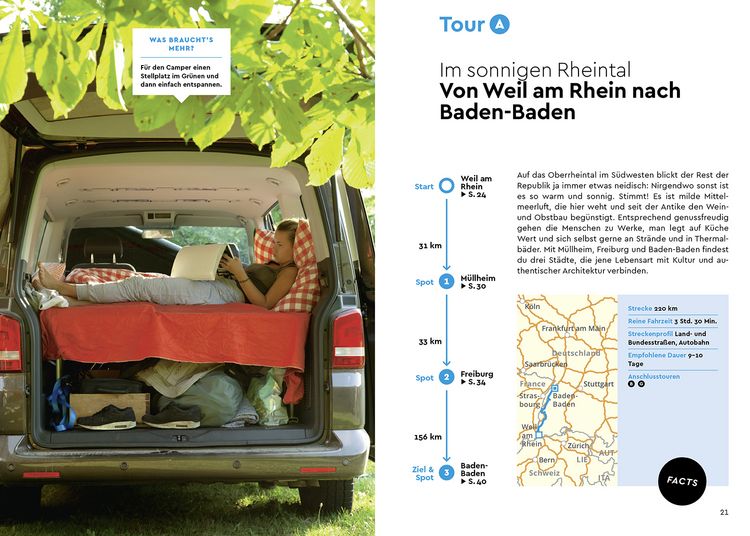Produktbild: MARCO POLO Camper Guide Baden-W&uuml;rttemberg & Pfalz