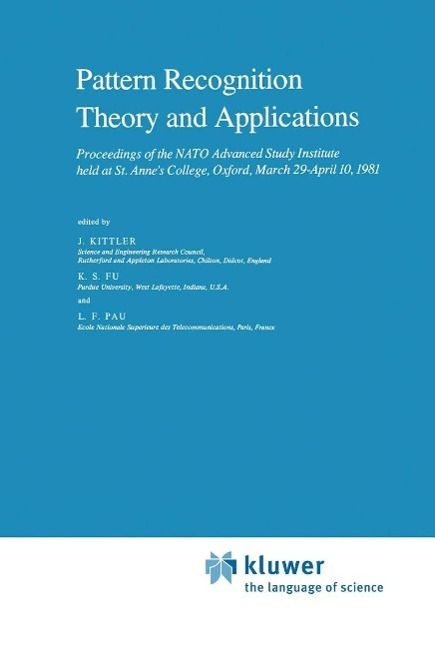 Produktbild: Pattern Recognition Theory and Applications