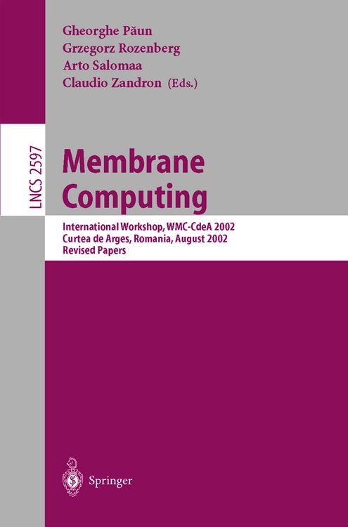 Produktbild: Membrane Computing