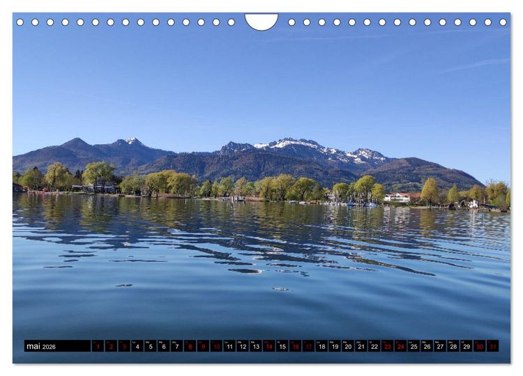 Produktbild: Bons baisers du Chiemsee (Calendrier mural 2026 DIN A4 vertical), CALVENDO calendrier mensuel