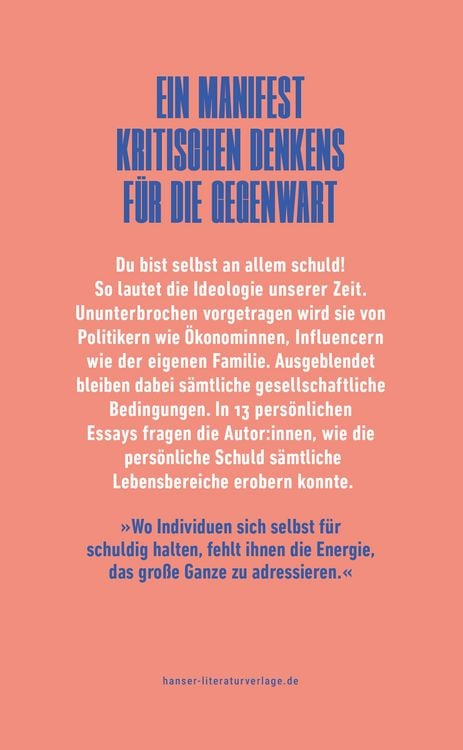 Produktbild: Selbst schuld!