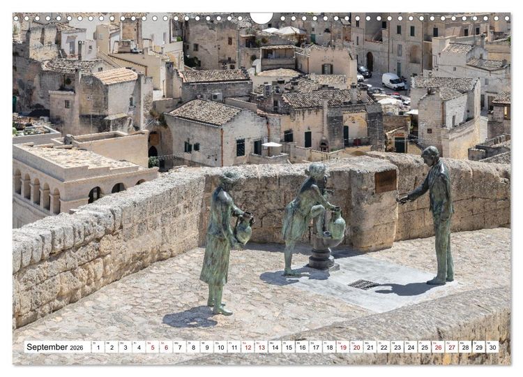 Produktbild: Matera - Die Stadt der Sassi (Wandkalender 2026 DIN A3 quer), CALVENDO Monatskalender