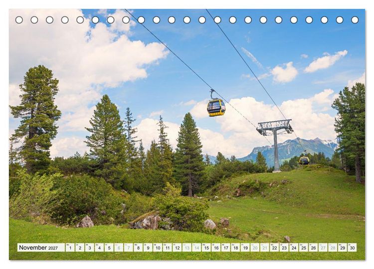 Produktbild: Zillertal - Bergidylle rund um Mayrhofen 2027 (Tischkalender 2027 DIN A5 quer), CALVENDO Monatskalender