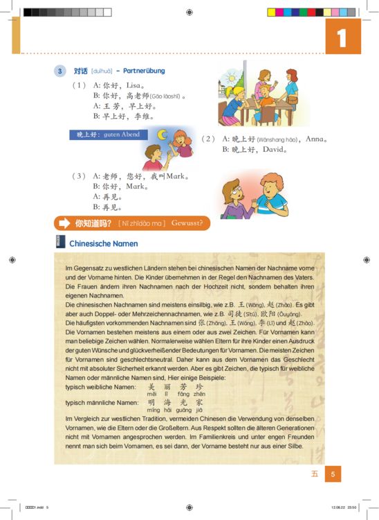 Produktbild: Chinesisch f&uuml;r Anf&auml;nger: Bis Bald 1 Kursbuch