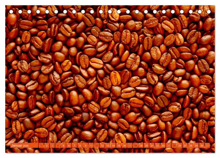 Produktbild: Kaffee (Tischkalender 2026 DIN A5 quer), CALVENDO Monatskalender