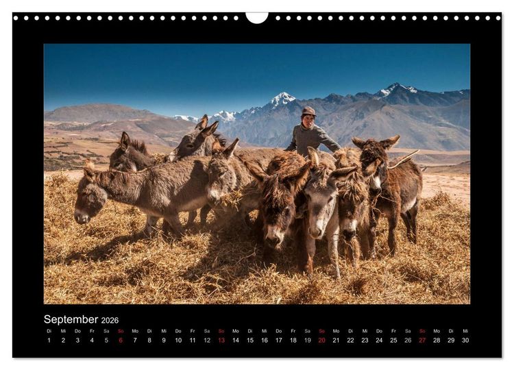 Produktbild: Peru, die Inkas und ihre Ahnen (Wandkalender 2026 DIN A3 quer), CALVENDO Monatskalender