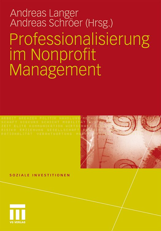 Produktbild: Professionalisierung im Nonprofit Management