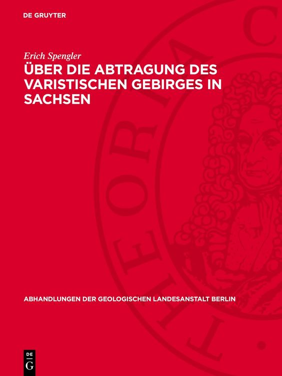 Produktbild: &Uuml;ber die Abtragung des varistischen Gebirges in Sachsen