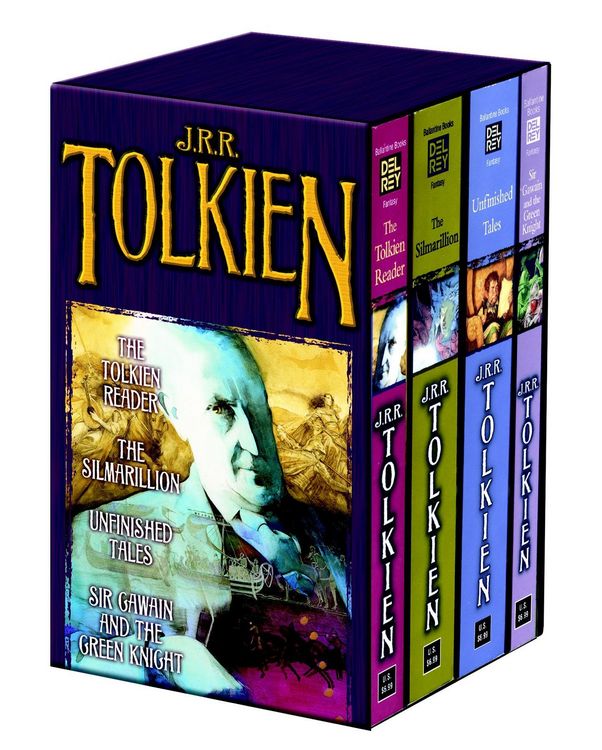 Produktbild: Tolkien Fantasy Tales Box Set (the Tolkien Reader, the Silmarillion, Unfinished Tales, Sir Gawain and the Green Knight)