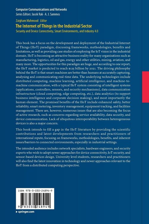 Produktbild: The Internet of Things in the Industrial Sector