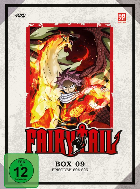 Produktbild: Fairy Tail - TV-Serie - Box 9 (Episoden 204-226) [4 DVDs]