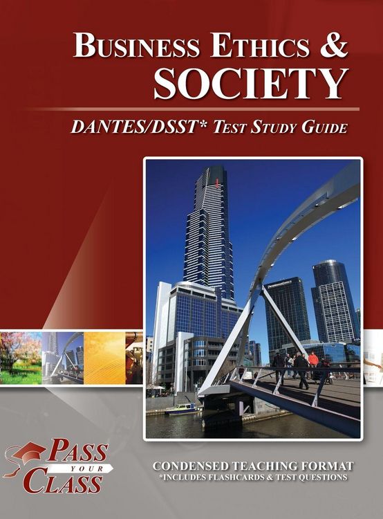 Produktbild: Business Ethics and Society DANTES / DSST Test Study Guide
