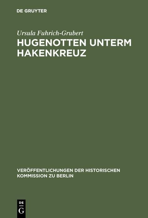 Produktbild: Hugenotten unterm Hakenkreuz