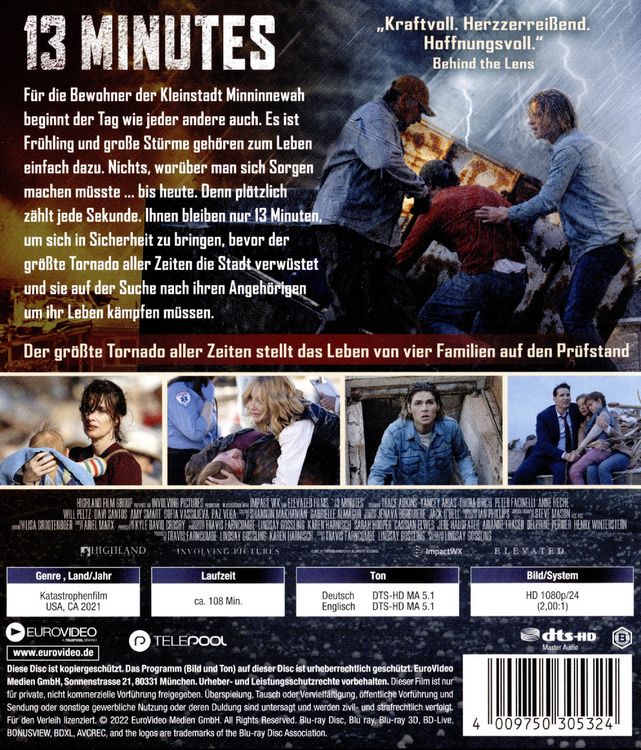 Produktbild: 13 Minutes - Jede Sekunde z&auml;hlt