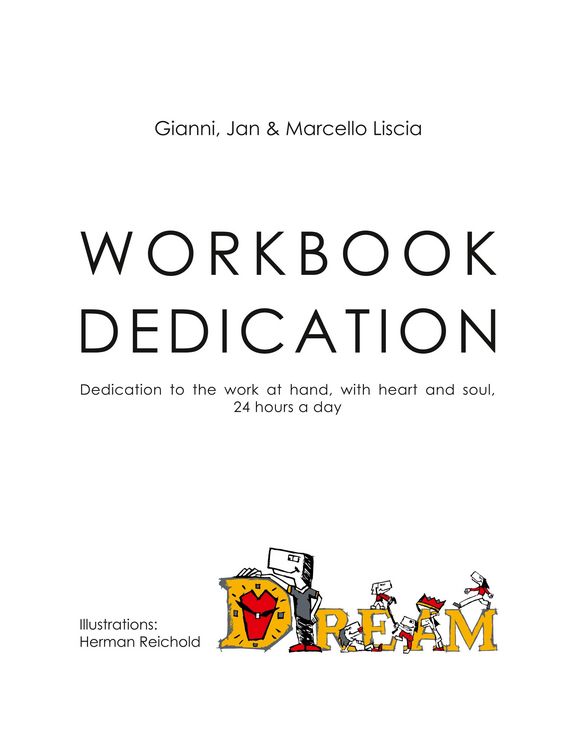 Produktbild: Workbook Dedication