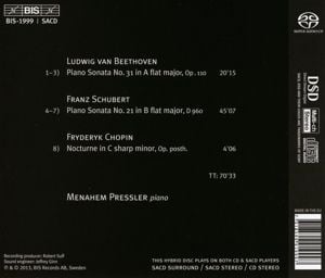 Produktbild: Menahem Pressler,Klavier