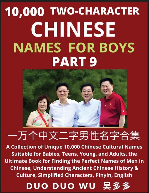 Produktbild: Learn Mandarin Chinese with Two-Character Chinese Names for Boys (Part 9)