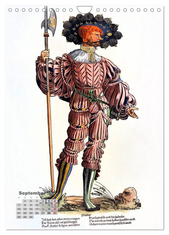 Produktbild: Landsknechte und Soldaten: Historische Uniformen (Wandkalender 2026 DIN A4 hoch), CALVENDO Monatskalender