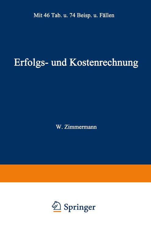 Produktbild: Erfolgs- und Kostenrechnung