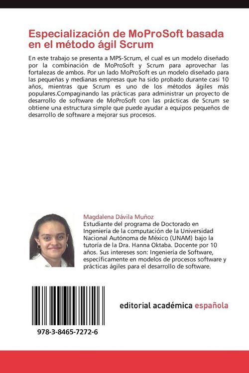 Produktbild: Especializaci&oacute;n de MoProSoft basada en el m&eacute;todo &aacute;gil Scrum