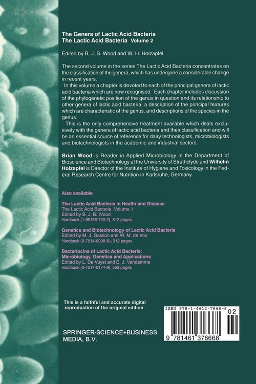 Produktbild: The Genera of Lactic Acid Bacteria