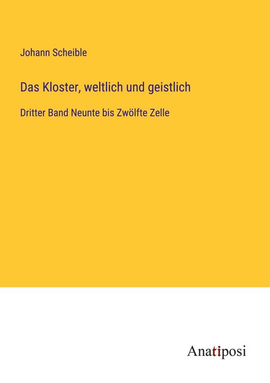 Produktbild: Das Kloster, weltlich und geistlich