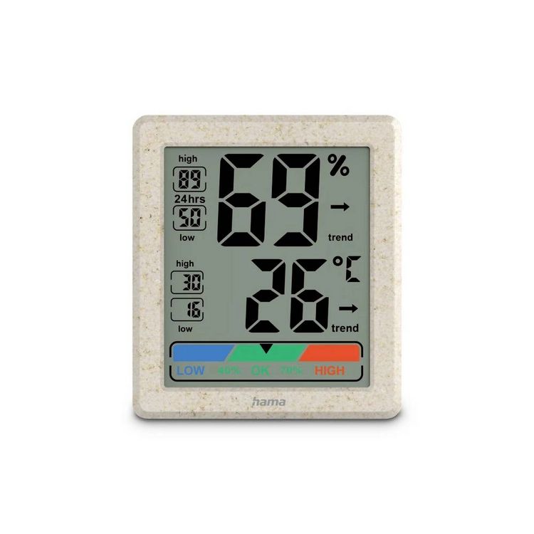Produktbild: Hama Ponza Thermo-/Hygrometer 00222227