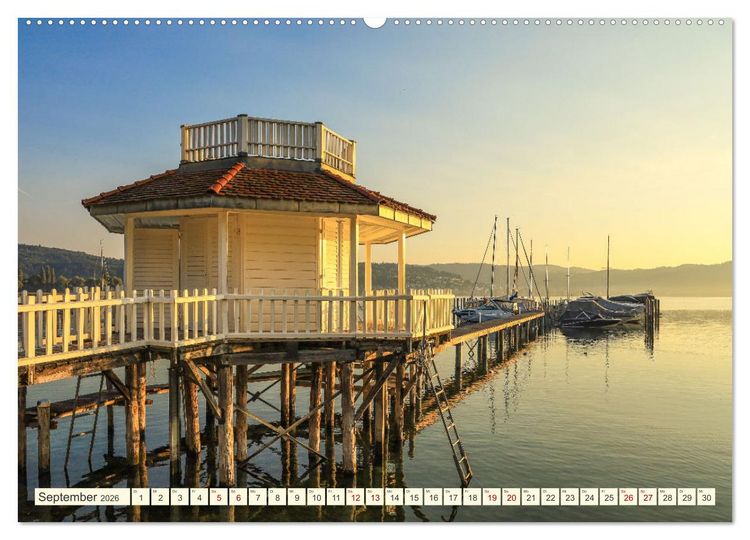 Produktbild: Hegau und Bodensee - Lieblingsorte entdecken (hochwertiger Premium Wandkalender 2026 DIN A2 quer), Kunstdruck in Hochglanz