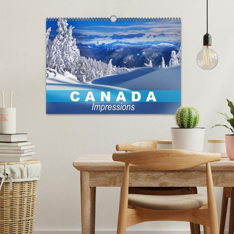 Produktbild: Canada Impressions (Wall Calendar 2026 DIN A3 landscape), CALVENDO 12 Month Wall Calendar