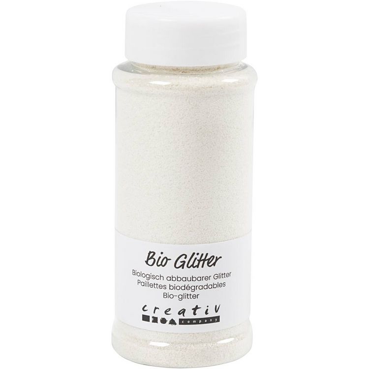 Produktbild: Creativ Company Bio Sparkles, Wei&szlig;, 140 ml/ 1 Dose