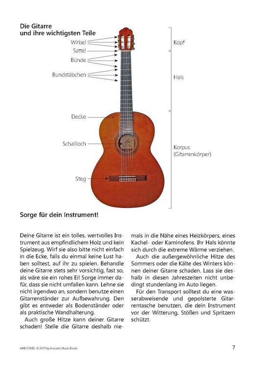 Produktbild: Kids Lagerfeuer-Gitarre.