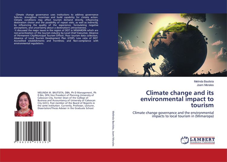 Produktbild: Climate change and its environmental impact to tourism