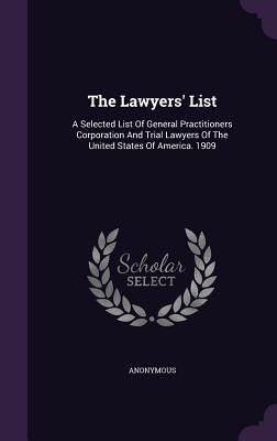 Produktbild: The Lawyers' List