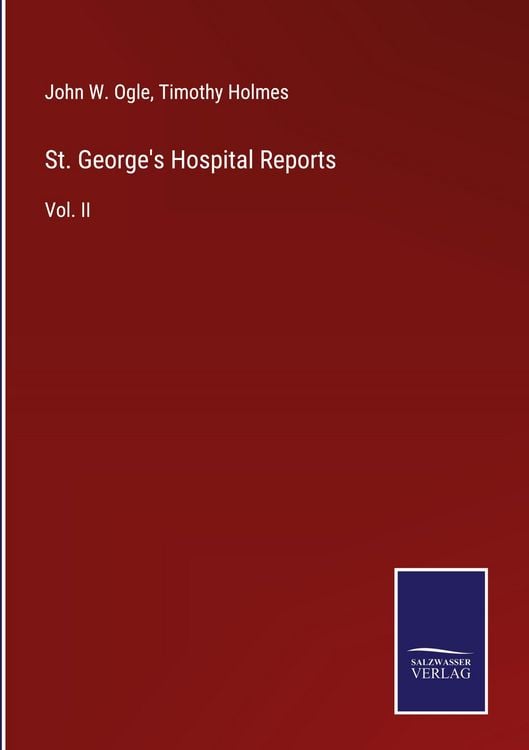 Produktbild: St. George's Hospital Reports
