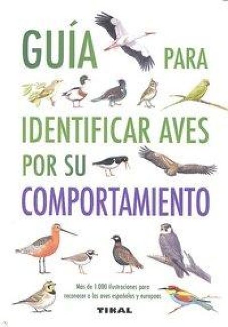 Produktbild: Guia para identificar aves por su comportamiento