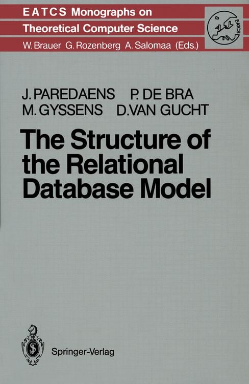 Produktbild: The Structure of the Relational Database Model