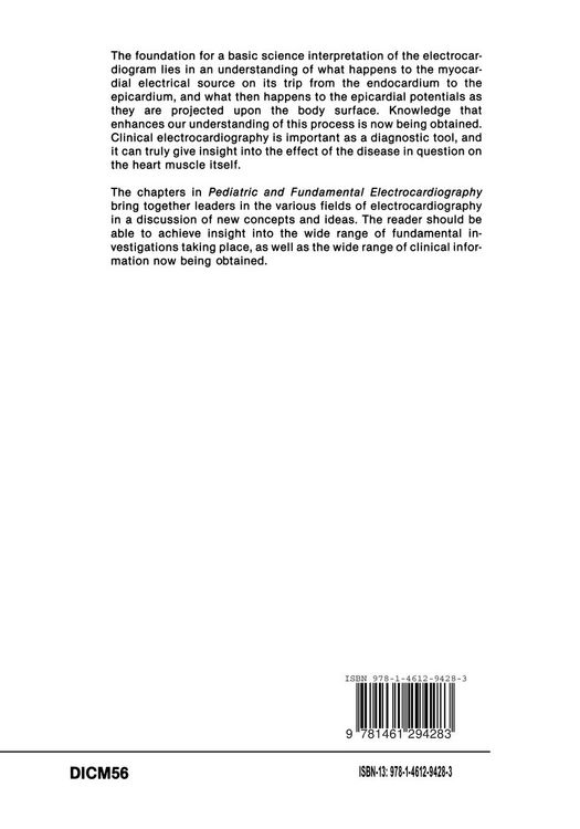 Produktbild: Pediatric and Fundamental Electrocardiography