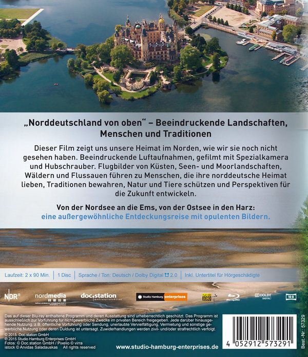 Produktbild: Norddeutschland von oben
