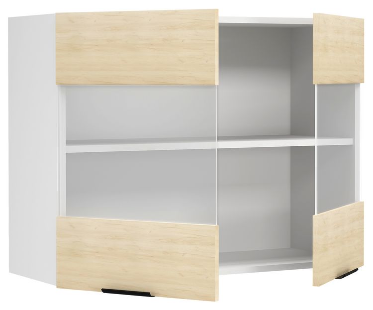 Produktbild: K&uuml;chenschrank B. 80 cm H&auml;ngeschrank K&uuml;che Fasola