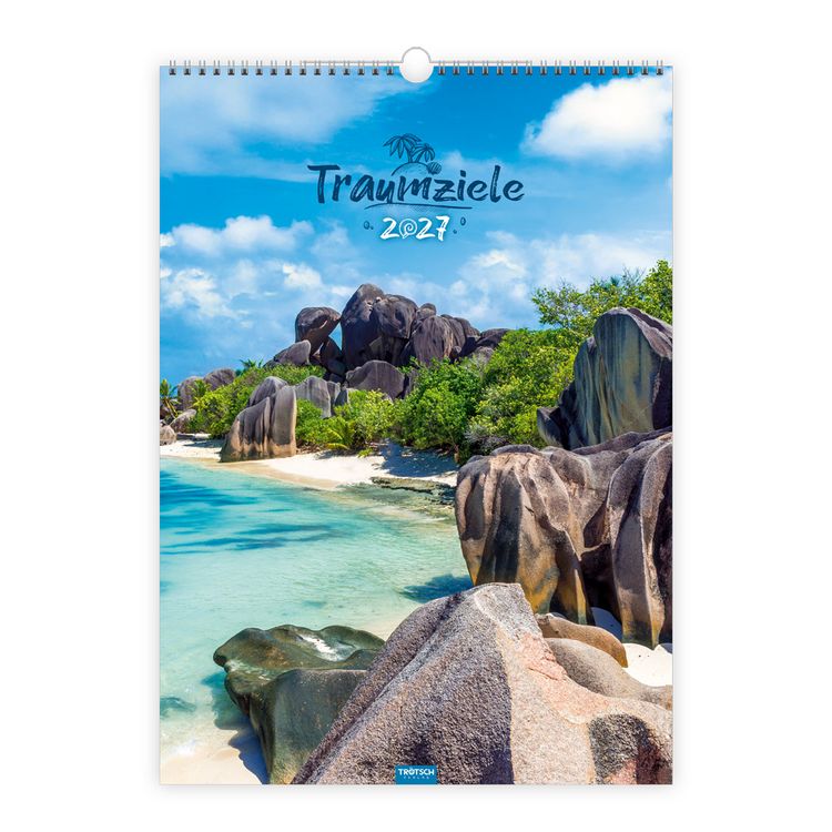 Produktbild: TR&Ouml;TSCH - Gro&szlig;bildkalender Traumziele 2027