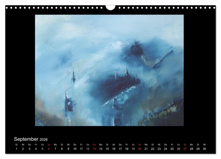 Produktbild: Kunstkalender von Michaela Nagel (Wandkalender 2026 DIN A3 quer), CALVENDO Monatskalender