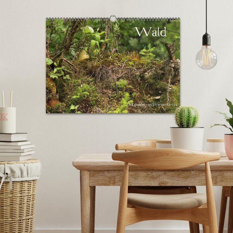 Produktbild: Wald (Wandkalender 2026 DIN A3 quer), CALVENDO Monatskalender