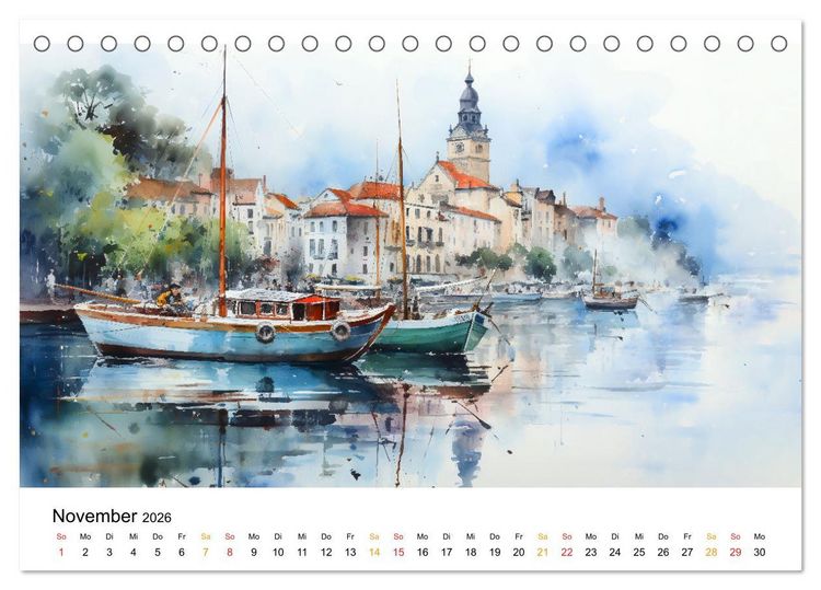 Produktbild: Mallorca mein Traum (Tischkalender 2026 DIN A5 quer), CALVENDO Monatskalender