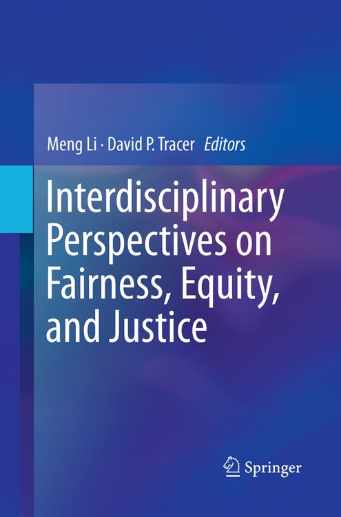Produktbild: Interdisciplinary Perspectives on Fairness, Equity, and Justice