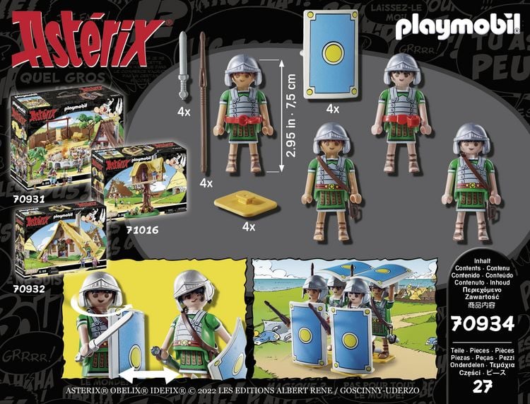 Produktbild: PLAYMOBIL 70934 Asterix: R&ouml;mertrupp