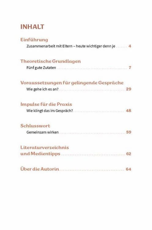 Produktbild: Mit Kita-Eltern im Gespr&auml;ch