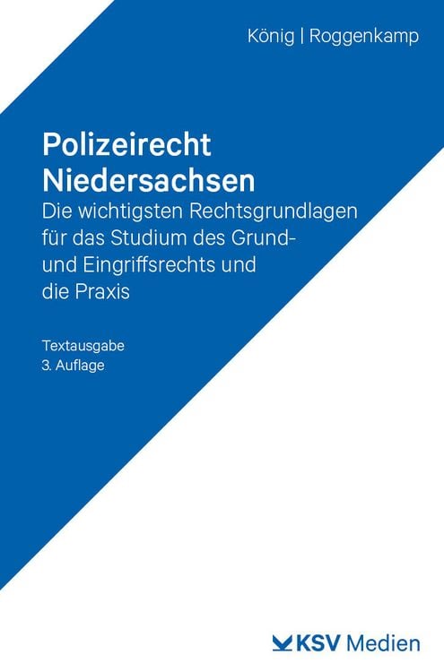 Produktbild: Polizeirecht Niedersachsen